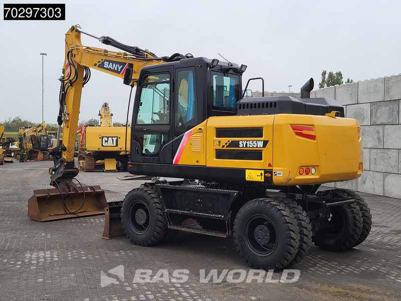 Sany SY155 W - Tekerlekli ekskavatör: fotoğraf 2 Sany SY155 W - Tekerlekli ekskavatör: fotoğraf 2