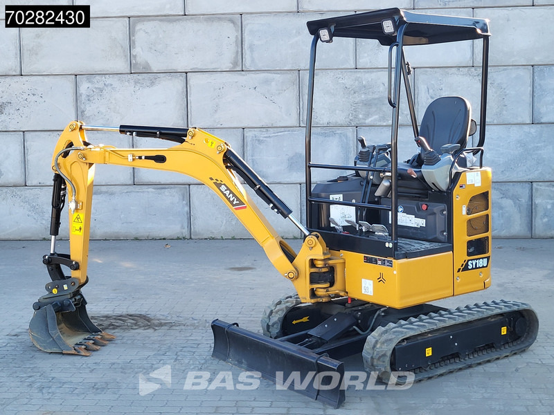 Sany SY18U - Mini ekskavatör: fotoğraf 3 Sany SY18U - Mini ekskavatör: fotoğraf 3