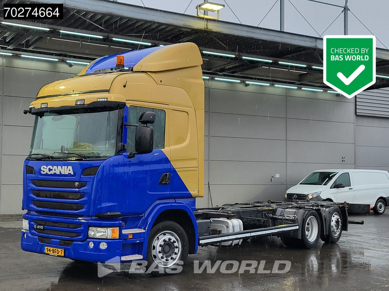Scania G410 G 6X2 NL-Truck 20ft BDF Retarder Hydraulic Automatic ACC Euro 6 - Konteynır taşıyıcı/ Yedek karoser kamyon: fotoğraf 1 Scania G410 G 6X2 NL-Truck 20ft BDF Retarder Hydraulic Automatic ACC Euro 6 - Konteynır taşıyıcı/ Yedek karoser kamyon: fotoğraf 1
