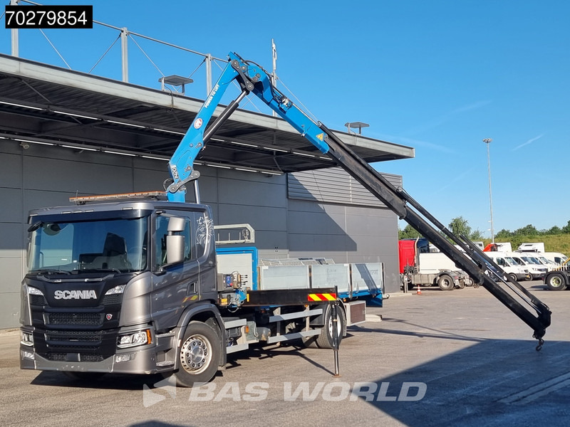 Scania P280 4X2 HMF 1420K-RC Kran Crane Automatic Euro 6 - Sal/ Açık kasa kamyon, Vinçli kamyon: fotoğraf 5 Scania P280 4X2 HMF 1420K-RC Kran Crane Automatic Euro 6 - Sal/ Açık kasa kamyon, Vinçli kamyon: fotoğraf 5