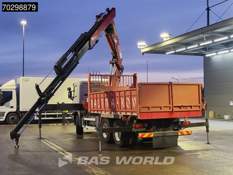 Scania P340 6X4 HMF 4220 K6 Crane Winch Tipper Full Steel Manual Gearbox - Damperli kamyon, Vinçli kamyon: fotoğraf 5 Scania P340 6X4 HMF 4220 K6 Crane Winch Tipper Full Steel Manual Gearbox - Damperli kamyon, Vinçli kamyon: fotoğraf 5