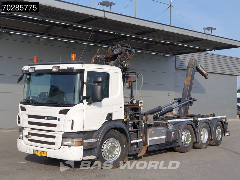 Scania P360 8X2 NL-Truck 21 Tonnes HIAB Hydrauliek Lift-Lenkachse Euro 5 - Kancalı yükleyici kamyon, Vinçli kamyon: fotoğraf 3 Scania P360 8X2 NL-Truck 21 Tonnes HIAB Hydrauliek Lift-Lenkachse Euro 5 - Kancalı yükleyici kamyon, Vinçli kamyon: fotoğraf 3