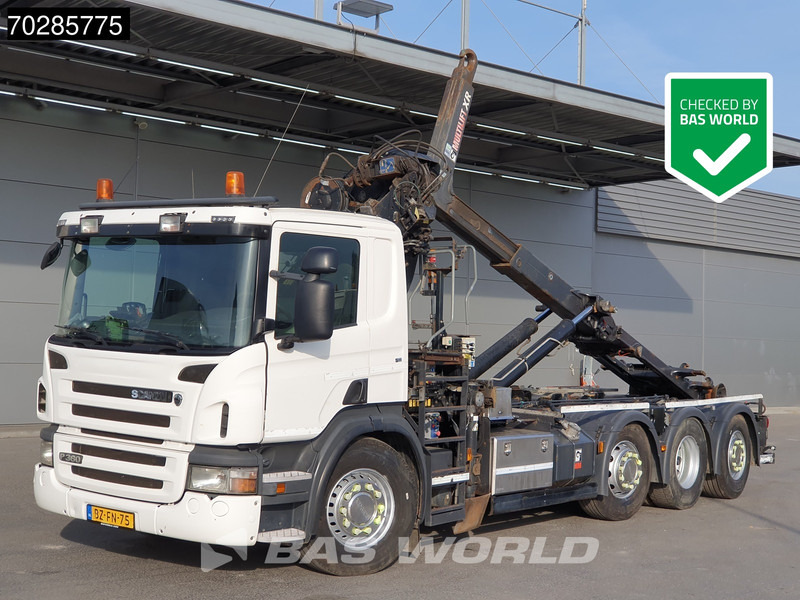Scania P360 8X2 NL-Truck 21 Tonnes HIAB Hydrauliek Lift-Lenkachse Euro 5 - Kancalı yükleyici kamyon, Vinçli kamyon: fotoğraf 1 Scania P360 8X2 NL-Truck 21 Tonnes HIAB Hydrauliek Lift-Lenkachse Euro 5 - Kancalı yükleyici kamyon, Vinçli kamyon: fotoğraf 1