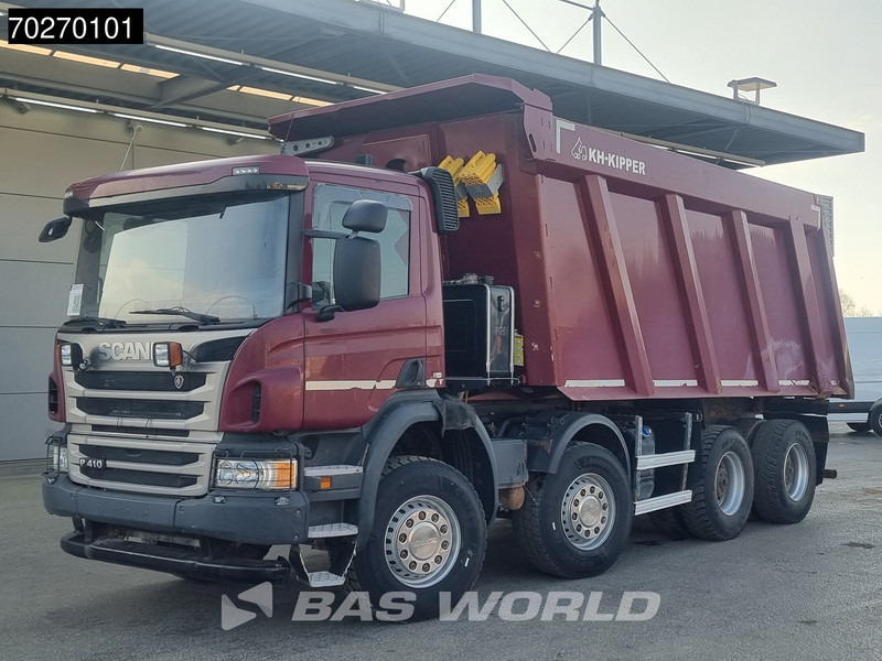 Scania P410 8X4 28m3 KH Kipper Big-Axle Steel suspension Euro 6 - Damperli kamyon: fotoğraf 5 Scania P410 8X4 28m3 KH Kipper Big-Axle Steel suspension Euro 6 - Damperli kamyon: fotoğraf 5