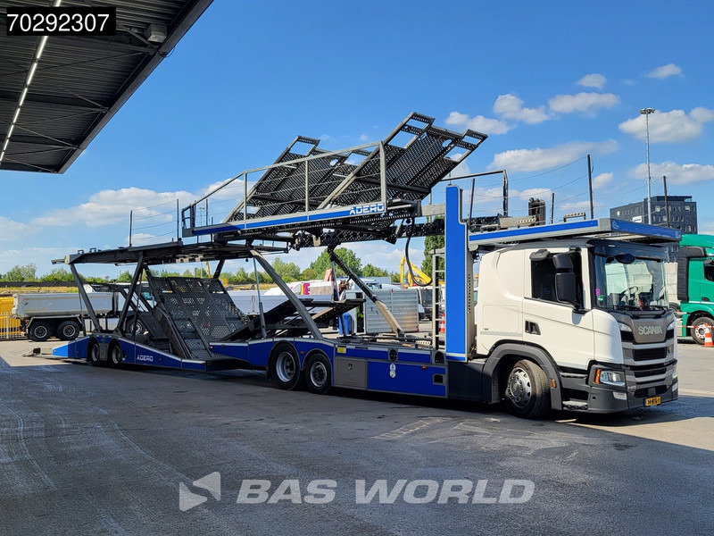 Scania P450 6X2 NL-Truck Car transporter Retarder Standklima Navi ACC LED Euro 6 - Araba taşıyıcı kamyon: fotoğraf 3 Scania P450 6X2 NL-Truck Car transporter Retarder Standklima Navi ACC LED Euro 6 - Araba taşıyıcı kamyon: fotoğraf 3