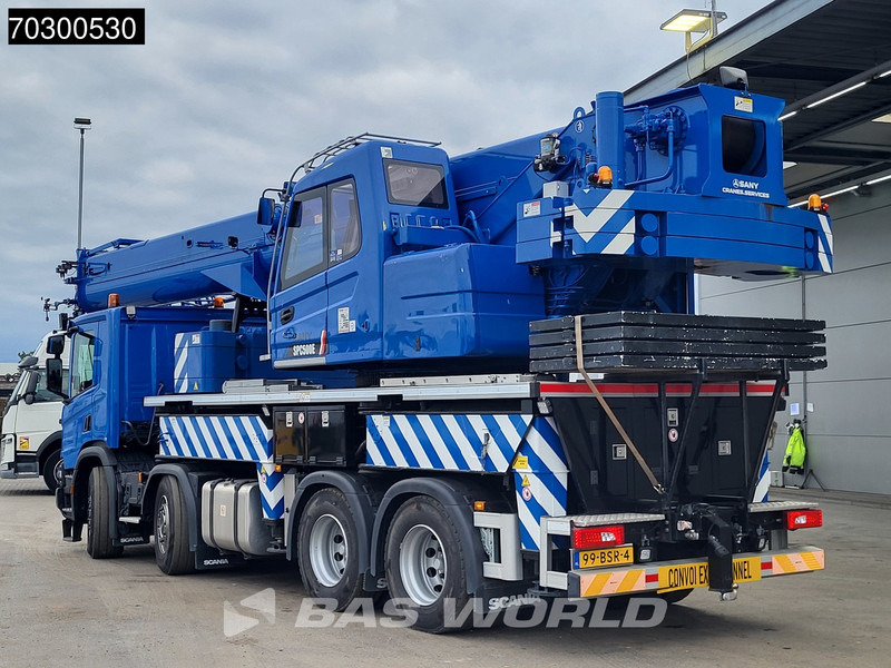 Scania P450 P 8X4 Palfinger/SANY SPC500E Telescopic Crane Retarder Navi Automatic Euro 6 - Vinçli kamyon: fotoğraf 2 Scania P450 P 8X4 Palfinger/SANY SPC500E Telescopic Crane Retarder Navi Automatic Euro 6 - Vinçli kamyon: fotoğraf 2