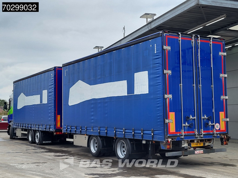 Scania R410 R 6X2 NL-Combi Curtainsides Lift+steering axle Automatic Euro 6 - Tenteli kamyon: fotoğraf 2 Scania R410 R 6X2 NL-Combi Curtainsides Lift+steering axle Automatic Euro 6 - Tenteli kamyon: fotoğraf 2