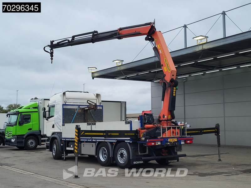 Scania R410 R 6X2 NL-Truck Palfinger PK22002-EH Crane Kran Lift+Steering-Axle Euro 6 - Sal/ Açık kasa kamyon, Vinçli kamyon: fotoğraf 2 Scania R410 R 6X2 NL-Truck Palfinger PK22002-EH Crane Kran Lift+Steering-Axle Euro 6 - Sal/ Açık kasa kamyon, Vinçli kamyon: fotoğraf 2