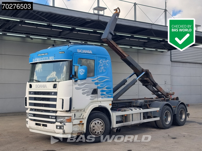 Scania R480 6X2 20tons Multilift LBS 20-570 Retarder Manual Euro 3 - Kancalı yükleyici kamyon: fotoğraf 1 Scania R480 6X2 20tons Multilift LBS 20-570 Retarder Manual Euro 3 - Kancalı yükleyici kamyon: fotoğraf 1
