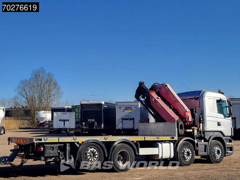 Scania R480 8X2 FASSI F660AXP.25 Manual Retarder Lift+Lenkachse Euro 5 - Sal/ Açık kasa kamyon, Vinçli kamyon: fotoğraf 5 Scania R480 8X2 FASSI F660AXP.25 Manual Retarder Lift+Lenkachse Euro 5 - Sal/ Açık kasa kamyon, Vinçli kamyon: fotoğraf 5
