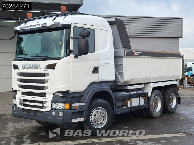 Scania R560 6X4 11 m3 tipper Full steel Retarder Big-Axle Navi Euro 5 - Damperli kamyon: fotoğraf 3 Scania R560 6X4 11 m3 tipper Full steel Retarder Big-Axle Navi Euro 5 - Damperli kamyon: fotoğraf 3