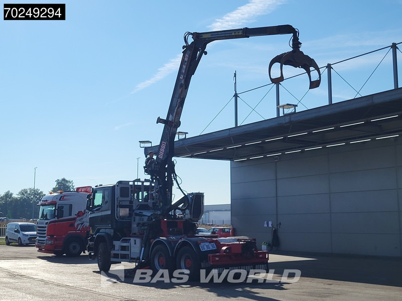 Scania R580 6X4 Holz Kran Diebolt D28 Full-Steel - Tomruk kamyonu, Vinçli kamyon: fotoğraf 2 Scania R580 6X4 Holz Kran Diebolt D28 Full-Steel - Tomruk kamyonu, Vinçli kamyon: fotoğraf 2