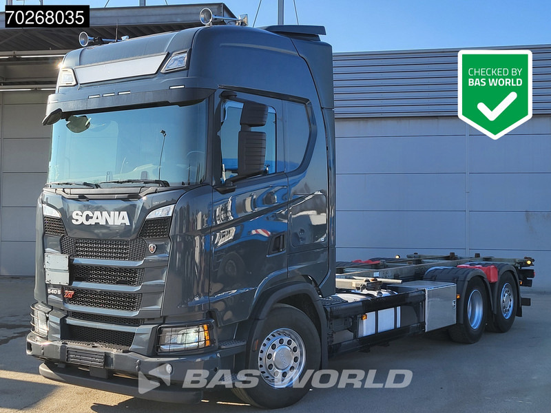 Scania S540 6X2 Retarder Full Air CS20H LED Euro 6 - Konteynır taşıyıcı/ Yedek karoser kamyon: fotoğraf 1 Scania S540 6X2 Retarder Full Air CS20H LED Euro 6 - Konteynır taşıyıcı/ Yedek karoser kamyon: fotoğraf 1
