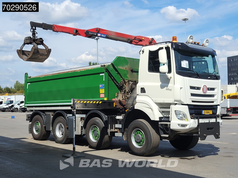 Tatra Tatra Phoenix 8P6R43/Phoenix 8X8 NL-Truck HMF 1943Z Crane 17m3 HSW Big-Axle Steering-Axle 8x8 Automatic Euro 6 - Damperli kamyon, Vinçli kamyon: fotoğraf 3 Tatra Tatra Phoenix 8P6R43/Phoenix 8X8 NL-Truck HMF 1943Z Crane 17m3 HSW Big-Axle Steering-Axle 8x8 Automatic Euro 6 - Damperli kamyon, Vinçli kamyon: fotoğraf 3