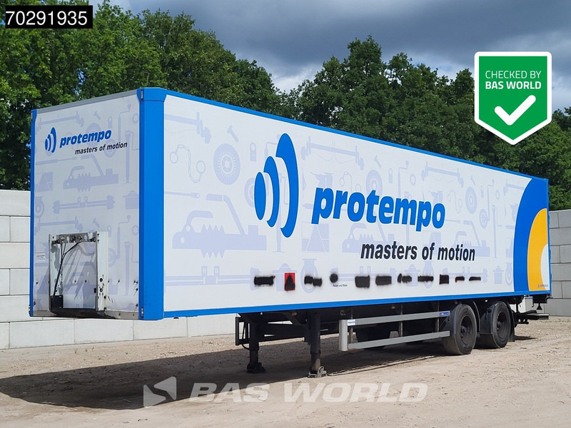 Tracon TO.2 Hardwood Tailgate Steering Axle - Kapalı karoser dorse: fotoğraf 1 Tracon TO.2 Hardwood Tailgate Steering Axle - Kapalı karoser dorse: fotoğraf 1