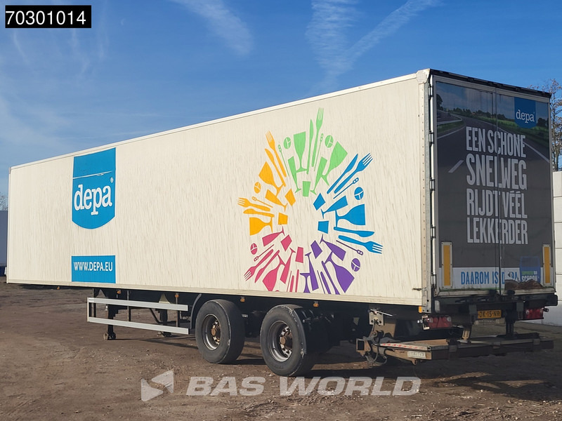 Tracon TO2 Tailgate Steering Axle - Kapalı karoser dorse: fotoğraf 2 Tracon TO2 Tailgate Steering Axle - Kapalı karoser dorse: fotoğraf 2