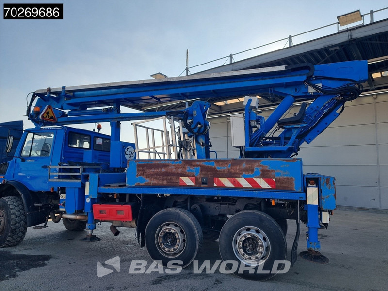 Unimog U2450L 6X6 Unimog Engin EGI TP 226 hubarbeitsbühne Manual Euro 2 - Vinçli kamyon: fotoğraf 3 Unimog U2450L 6X6 Unimog Engin EGI TP 226 hubarbeitsbühne Manual Euro 2 - Vinçli kamyon: fotoğraf 3