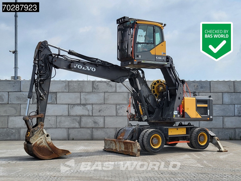 Volvo EW220 E - Tekerlekli ekskavatör: fotoğraf 1 Volvo EW220 E - Tekerlekli ekskavatör: fotoğraf 1