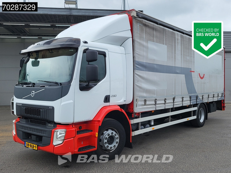 Volvo FE 280 4X2 NL-Truck curtainsides 2000kg Ladebordwand Automatic Euro 6 - Tenteli kamyon: fotoğraf 1 Volvo FE 280 4X2 NL-Truck curtainsides 2000kg Ladebordwand Automatic Euro 6 - Tenteli kamyon: fotoğraf 1