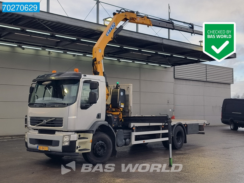 Volvo FE 320 4X2 NL-Truck Manual Effer 145 3S Crane Remote Euro 4 - Sal/ Açık kasa kamyon, Vinçli kamyon: fotoğraf 1 Volvo FE 320 4X2 NL-Truck Manual Effer 145 3S Crane Remote Euro 4 - Sal/ Açık kasa kamyon, Vinçli kamyon: fotoğraf 1