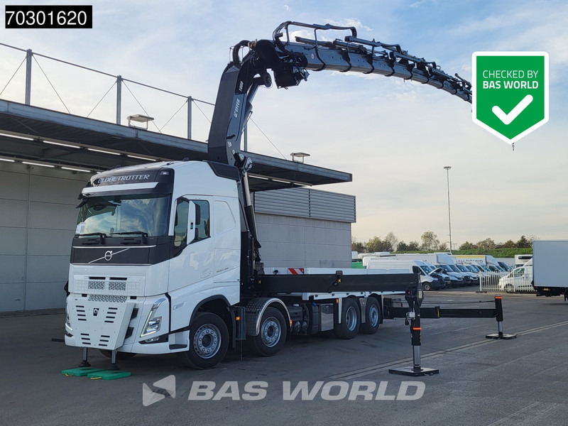 Volvo FH 460 8X2 UNUSED EFFER 1000 9S + 6S Crane + Fly-Jib Lift+Lenkachse VEB+ Euro 6 - Sal/ Açık kasa kamyon, Vinçli kamyon: fotoğraf 1 Volvo FH 460 8X2 UNUSED EFFER 1000 9S + 6S Crane + Fly-Jib Lift+Lenkachse VEB+ Euro 6 - Sal/ Açık kasa kamyon, Vinçli kamyon: fotoğraf 1
