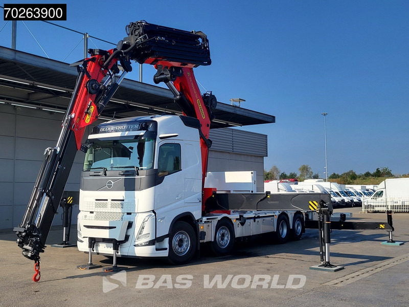 Volvo FH 500 8X2 Palfinger PK110002 SH Crane + Fly-Jib Winch VEB+ Euro 6 - Sal/ Açık kasa kamyon, Vinçli kamyon: fotoğraf 5 Volvo FH 500 8X2 Palfinger PK110002 SH Crane + Fly-Jib Winch VEB+ Euro 6 - Sal/ Açık kasa kamyon, Vinçli kamyon: fotoğraf 5