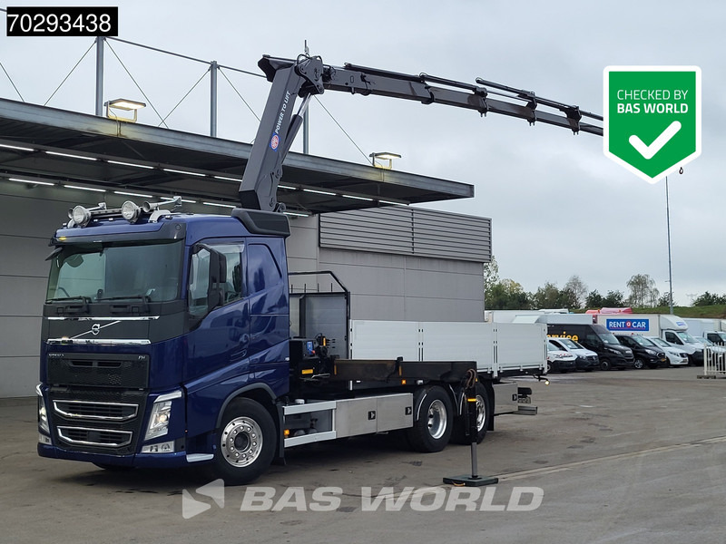 Volvo FH 500 FH 6X2 HMF 2620K-RC Crane Xenon Lift+Steering-Axle Automatic Euro 6 - Sal/ Açık kasa kamyon, Vinçli kamyon: fotoğraf 1 Volvo FH 500 FH 6X2 HMF 2620K-RC Crane Xenon Lift+Steering-Axle Automatic Euro 6 - Sal/ Açık kasa kamyon, Vinçli kamyon: fotoğraf 1
