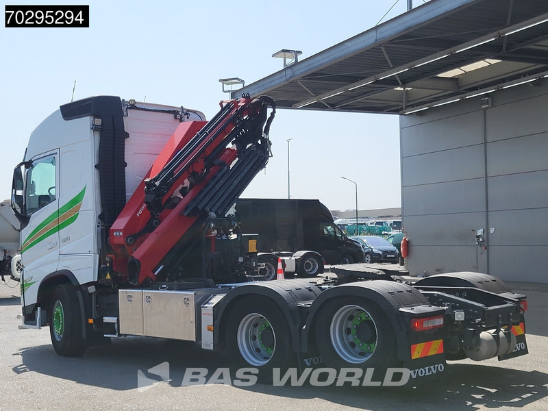 Sal/ Açık kasa kamyon, Vinçli kamyon Volvo FH 500 FH 6X4 Full-Air Liftachse HMF 2820K-RCS Crane+JIB Remote Control I-ParkCool VDS LED Kran: fotoğraf 11