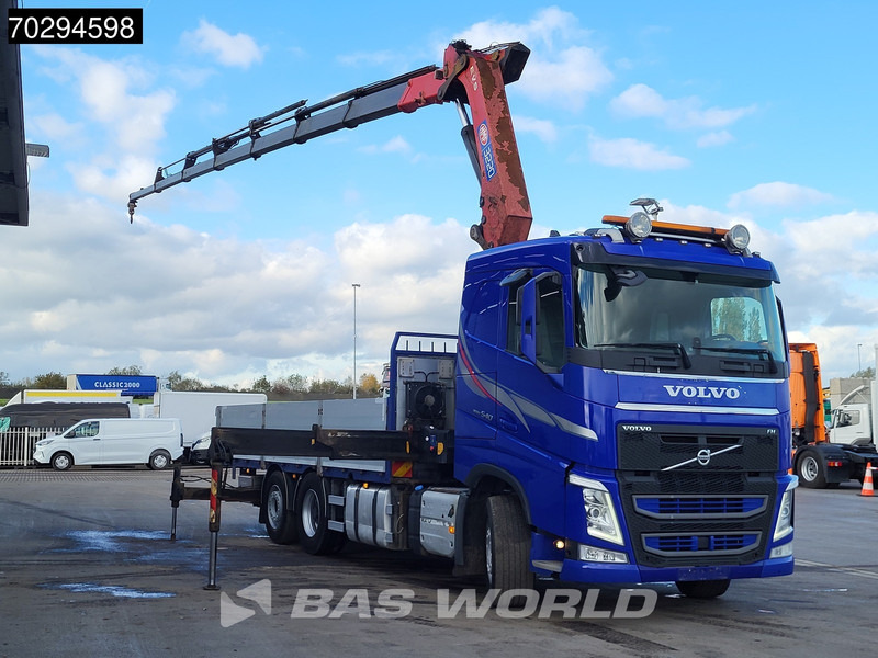 Volvo FH 540 FH 6X2 HMF 3220-K7 Crane Kran Lift-Axle Big-Axle Xenon Automatic Euro 6 - Sal/ Açık kasa kamyon, Vinçli kamyon: fotoğraf 3 Volvo FH 540 FH 6X2 HMF 3220-K7 Crane Kran Lift-Axle Big-Axle Xenon Automatic Euro 6 - Sal/ Açık kasa kamyon, Vinçli kamyon: fotoğraf 3