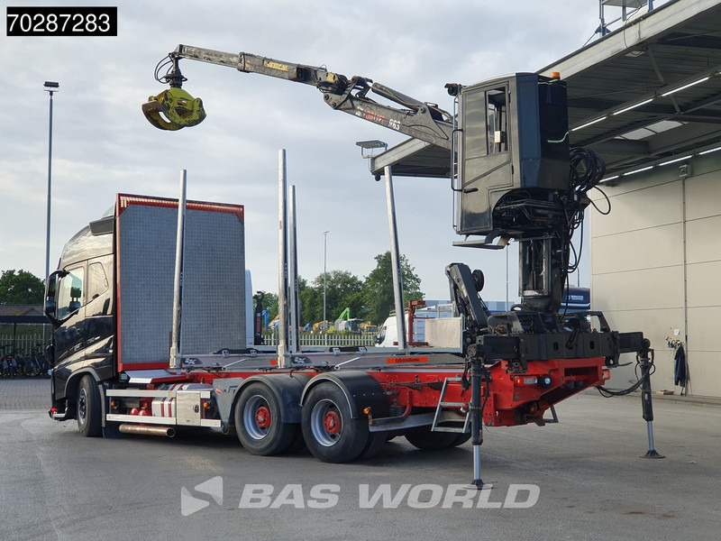 Volvo FH16 750 FH16 6X4 HIAB E96S 79 wood crane Retarder Dynamic-Steering Big-Axle Euro 6 - Tomruk kamyonu, Vinçli kamyon: fotoğraf 2 Volvo FH16 750 FH16 6X4 HIAB E96S 79 wood crane Retarder Dynamic-Steering Big-Axle Euro 6 - Tomruk kamyonu, Vinçli kamyon: fotoğraf 2