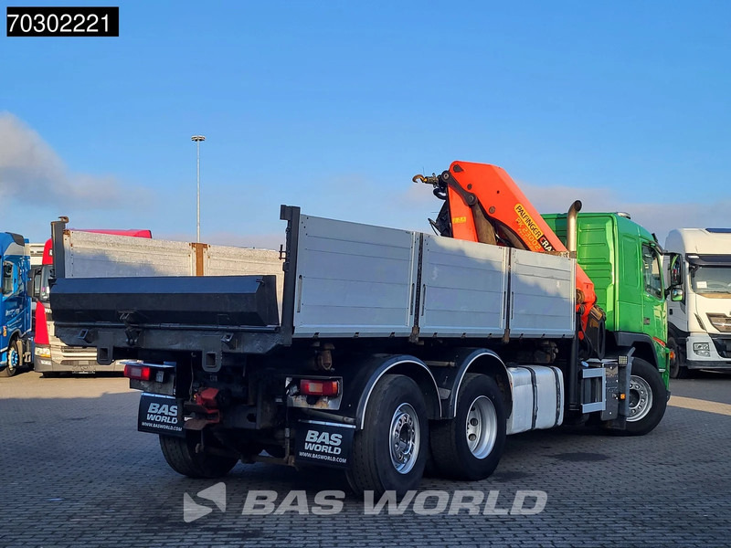 Volvo FM 340 FM 6X2 Palfinger PK23002 Crane 10m3 3-way tipper Lift+steering axle Euro 5 - Damperli kamyon, Vinçli kamyon: fotoğraf 5 Volvo FM 340 FM 6X2 Palfinger PK23002 Crane 10m3 3-way tipper Lift+steering axle Euro 5 - Damperli kamyon, Vinçli kamyon: fotoğraf 5