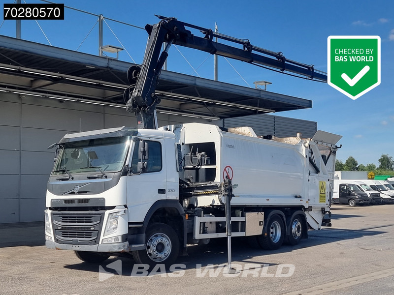 Volvo FM 370 6X2 Hiab X-Hipro 162 Kran GeesinkNorba Lift+Lenkachse VEB Euro 6 - Çöp kamyonu: fotoğraf 1 Volvo FM 370 6X2 Hiab X-Hipro 162 Kran GeesinkNorba Lift+Lenkachse VEB Euro 6 - Çöp kamyonu: fotoğraf 1