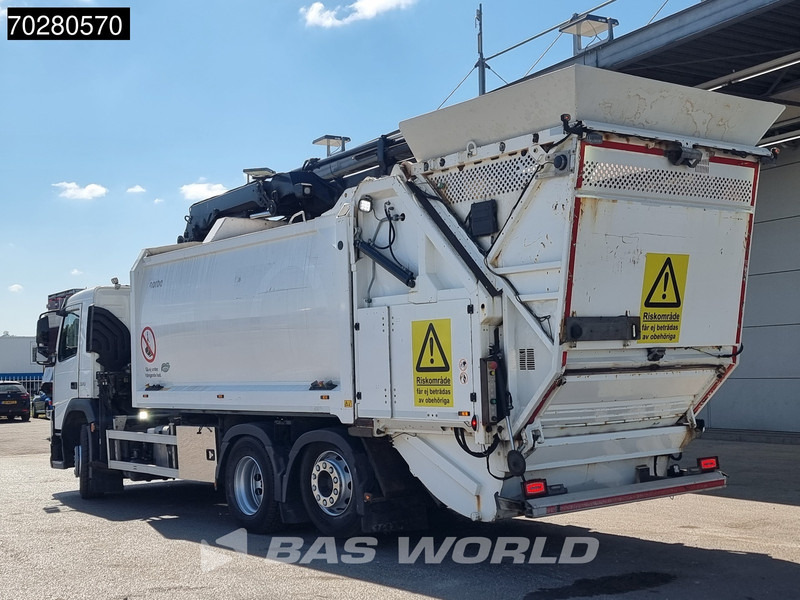 Çöp kamyonu Volvo FM 370 6X2 Hiab X-Hipro 162 Kran GeesinkNorba Lift+Lenkachse VEB Euro 6: fotoğraf 18