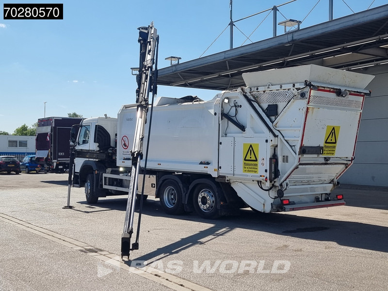 Çöp kamyonu Volvo FM 370 6X2 Hiab X-Hipro 162 Kran GeesinkNorba Lift+Lenkachse VEB Euro 6: fotoğraf 6