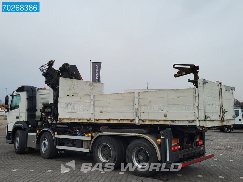 Volvo FM 410 8X4 211EP-5 HIDUO Kran Crane Steel suspension VEB Euro 6 - Kancalı yükleyici kamyon, Vinçli kamyon: fotoğraf 3 Volvo FM 410 8X4 211EP-5 HIDUO Kran Crane Steel suspension VEB Euro 6 - Kancalı yükleyici kamyon, Vinçli kamyon: fotoğraf 3