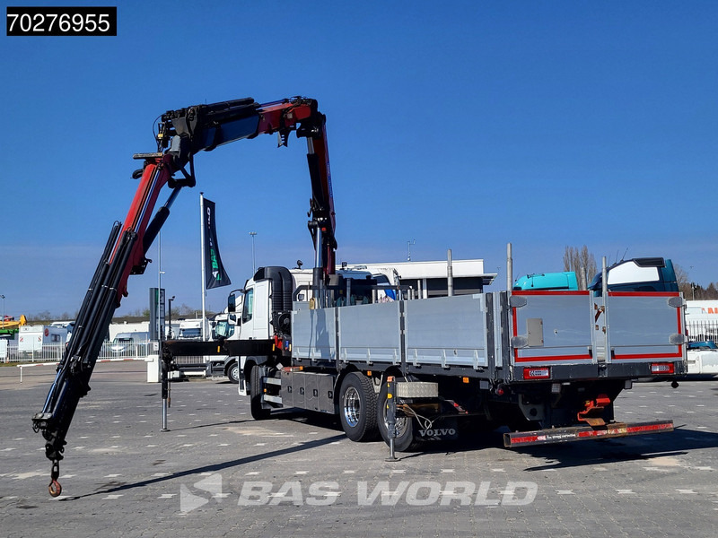 Volvo FM 450 6X2 HMF3220 K5 + Jib K5 Crane Kran Lift-Steering Axle VEB+ Automatic - Sal/ Açık kasa kamyon, Vinçli kamyon: fotoğraf 3 Volvo FM 450 6X2 HMF3220 K5 + Jib K5 Crane Kran Lift-Steering Axle VEB+ Automatic - Sal/ Açık kasa kamyon, Vinçli kamyon: fotoğraf 3