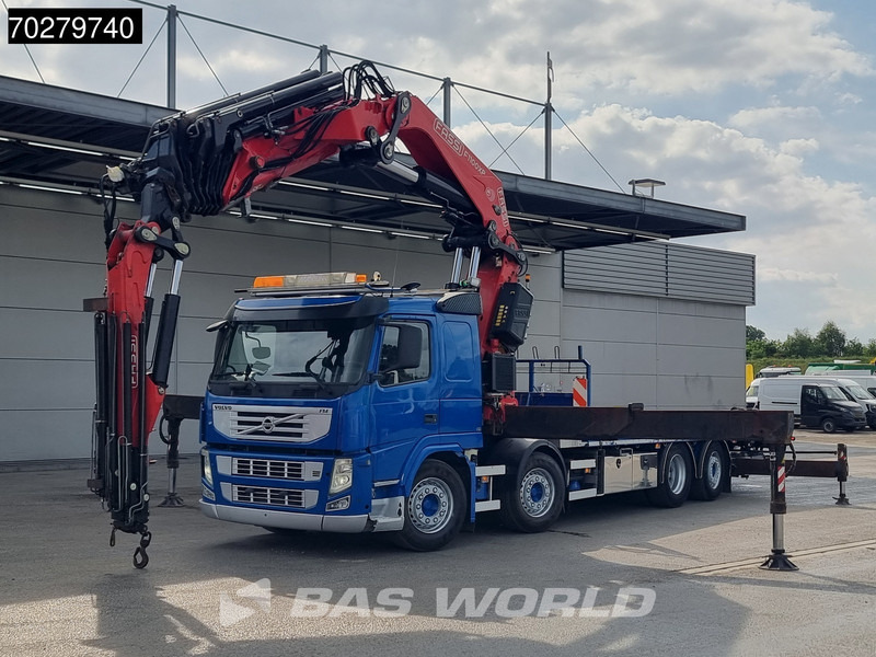 Volvo FM 450 8X2 FASSI 100 Ton/Meter Crane Kran 7 + 6 Jib Lift+steering Axle Euro 5 - Sal/ Açık kasa kamyon, Vinçli kamyon: fotoğraf 5 Volvo FM 450 8X2 FASSI 100 Ton/Meter Crane Kran 7 + 6 Jib Lift+steering Axle Euro 5 - Sal/ Açık kasa kamyon, Vinçli kamyon: fotoğraf 5