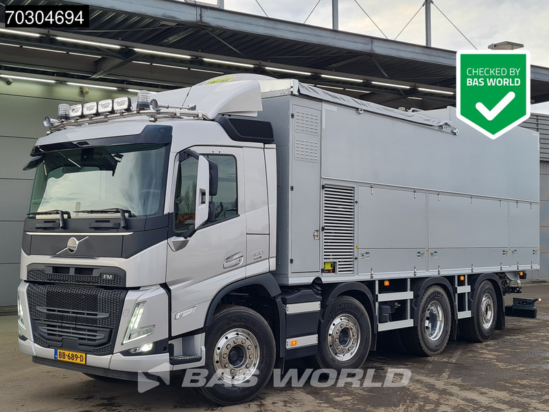 Volvo FM 460 8X2 NEW OVERMAT MSA 13.6.3 TWIN PTO Dry + Liquid Screed Sand Mortar truck - Mobil beton pompası: fotoğraf 1 Volvo FM 460 8X2 NEW OVERMAT MSA 13.6.3 TWIN PTO Dry + Liquid Screed Sand Mortar truck - Mobil beton pompası: fotoğraf 1
