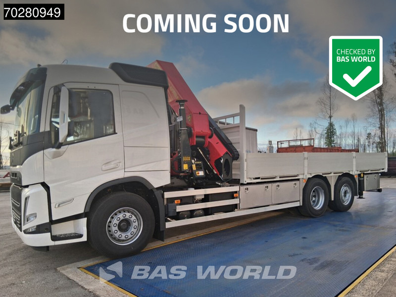 Volvo FM 500 6X2 NEW! Palfinger PK41002 EH-E Kran Crane Lift-steering Axle Euro 6 - Sal/ Açık kasa kamyon, Vinçli kamyon: fotoğraf 1 Volvo FM 500 6X2 NEW! Palfinger PK41002 EH-E Kran Crane Lift-steering Axle Euro 6 - Sal/ Açık kasa kamyon, Vinçli kamyon: fotoğraf 1