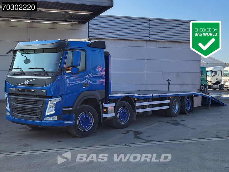 Volvo FM 500 FM 8X2 Machine transporter Winch Lift-Axle Automatic Euro 6 - Araba taşıyıcı kamyon: fotoğraf 1 Volvo FM 500 FM 8X2 Machine transporter Winch Lift-Axle Automatic Euro 6 - Araba taşıyıcı kamyon: fotoğraf 1