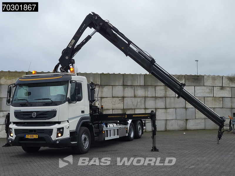 Volvo FMX 370 FMX 6X2 HIAB 244 E P-3 Hipro Kran + XR21S56 containersystem Lift+steering - Kancalı yükleyici kamyon, Vinçli kamyon: fotoğraf 3 Volvo FMX 370 FMX 6X2 HIAB 244 E P-3 Hipro Kran + XR21S56 containersystem Lift+steering - Kancalı yükleyici kamyon, Vinçli kamyon: fotoğraf 3