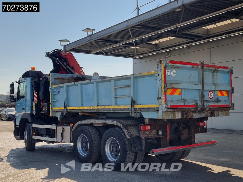 Damperli kamyon, Vinçli kamyon Volvo FMX 420 6X4 Fassi F155A.2.22 Crane 9m3 Big-Axle Automatic Euro 5: fotoğraf 14