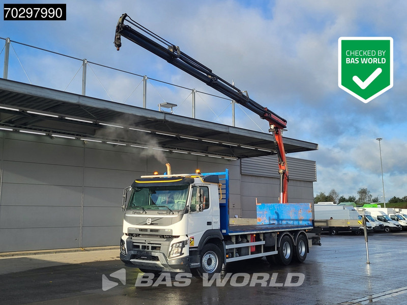 Volvo FMX 450 FMX 6X4 Palfinger PK 18002 EH Crane Manual Euro 6 - Sal/ Açık kasa kamyon, Vinçli kamyon: fotoğraf 1 Volvo FMX 450 FMX 6X4 Palfinger PK 18002 EH Crane Manual Euro 6 - Sal/ Açık kasa kamyon, Vinçli kamyon: fotoğraf 1