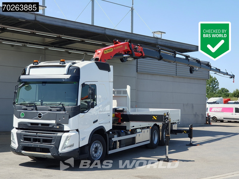 Volvo FMX 460 6X2 Palfinger PK33002 Crane 8 Extensions Lift+Lenkachse ADR VEB+ Euro 6 - Sal/ Açık kasa kamyon, Vinçli kamyon: fotoğraf 1 Volvo FMX 460 6X2 Palfinger PK33002 Crane 8 Extensions Lift+Lenkachse ADR VEB+ Euro 6 - Sal/ Açık kasa kamyon, Vinçli kamyon: fotoğraf 1