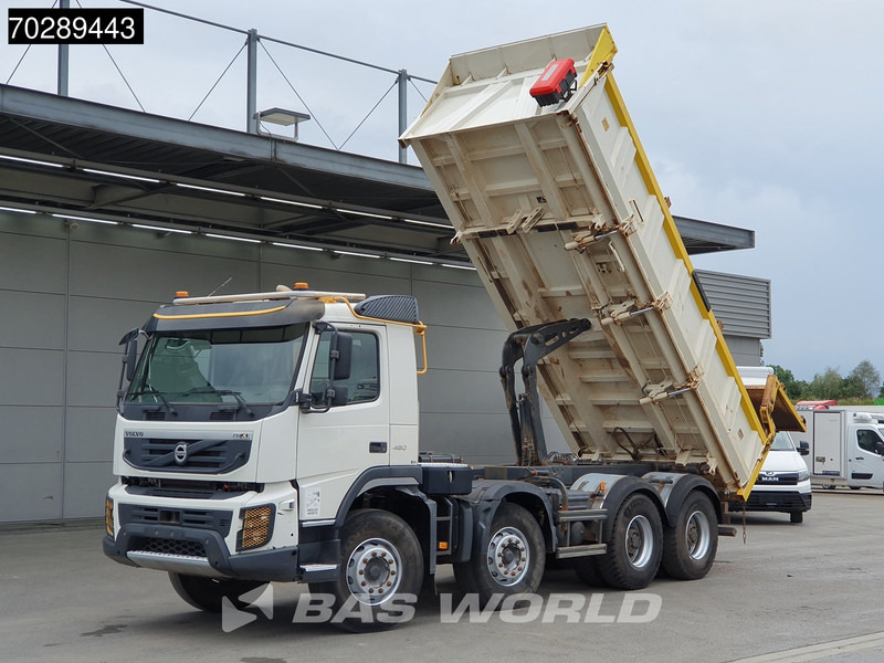 Volvo FMX 460 8X4 12m3 Meiller Tipper Big-Axle Automatic Euro 5 - Damperli kamyon: fotoğraf 2 Volvo FMX 460 8X4 12m3 Meiller Tipper Big-Axle Automatic Euro 5 - Damperli kamyon: fotoğraf 2
