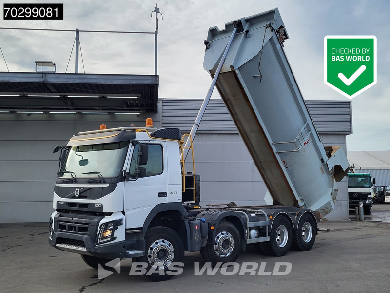 Volvo FMX 460 8X4 18m3 tipper Steelsuspension Big-Axle Retarder Euro 6 - Damperli kamyon: fotoğraf 1 Volvo FMX 460 8X4 18m3 tipper Steelsuspension Big-Axle Retarder Euro 6 - Damperli kamyon: fotoğraf 1