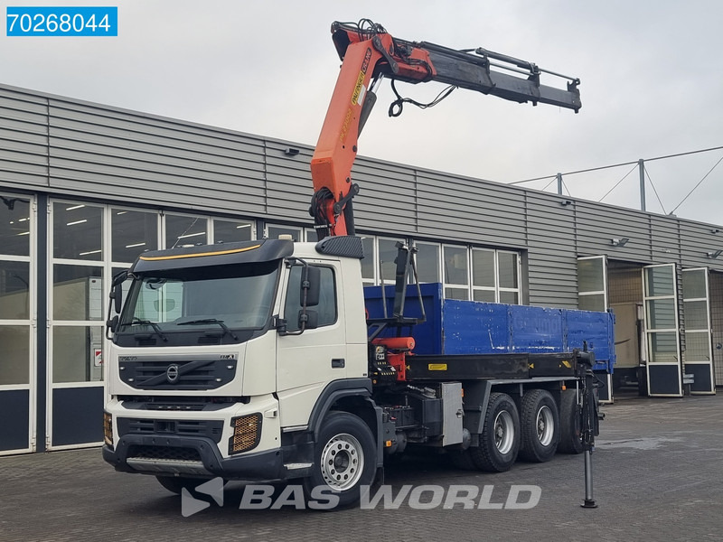 Volvo FMX 460 8X4 Big-Axle Palfinger PK23002 Lift-Lenkachse Euro 5 - Damperli kamyon, Vinçli kamyon: fotoğraf 1 Volvo FMX 460 8X4 Big-Axle Palfinger PK23002 Lift-Lenkachse Euro 5 - Damperli kamyon, Vinçli kamyon: fotoğraf 1