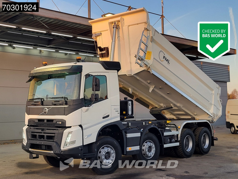 Volvo FMX 460 8X4 NEW! 18m3 KH-Kipper Steelsuspension Big-Axle Automatic Euro 6 - Damperli kamyon: fotoğraf 1 Volvo FMX 460 8X4 NEW! 18m3 KH-Kipper Steelsuspension Big-Axle Automatic Euro 6 - Damperli kamyon: fotoğraf 1