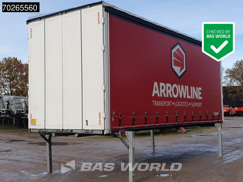 Wecon WPR 715 SG Durchladesysteem WAB Wechselbrücke - Tenteli kasa: fotoğraf 1 Wecon WPR 715 SG Durchladesysteem WAB Wechselbrücke - Tenteli kasa: fotoğraf 1