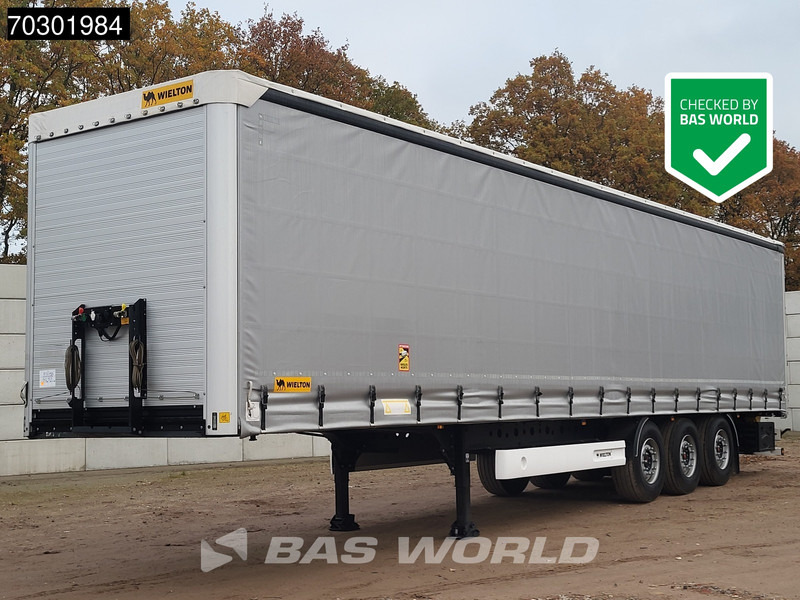 Wielton NS-3 NEW Sliding Roof - Tenteli dorse: fotoğraf 1 Wielton NS-3 NEW Sliding Roof - Tenteli dorse: fotoğraf 1